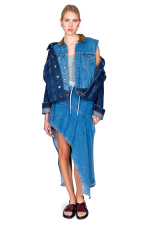 Loop Hem Doubled Jacket