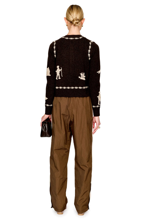 Wilbur Stripe Windbreaker Pant