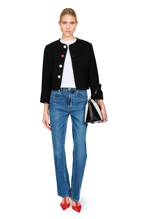 Flower Button Cora Jacket