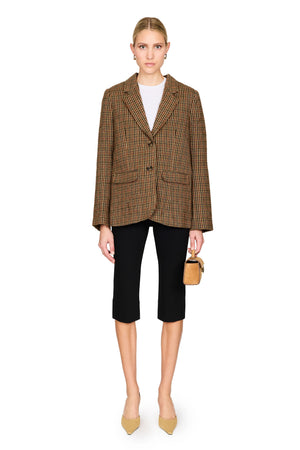 Julia Plid Wool Blazer