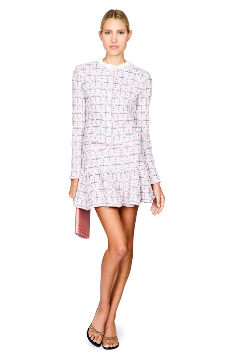 Check Mini Skirt
