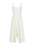 Ghost image of Proenza Schouler barre bustier midi dress in off white