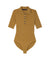 Ghost image of Proenza Schouler silk viscose polo bodysuit in brown