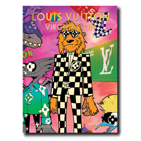 Front cover of the Louis Vuitton cartoon cover book