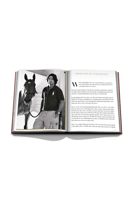 Two of the inside pages in the Polo Heritage book